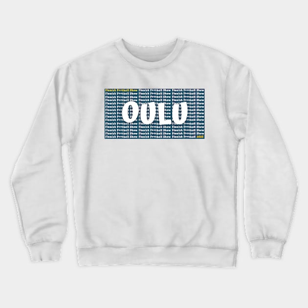 FFS Team Colours 2023 – AC Oulu Crewneck Sweatshirt by Finnish Football Show